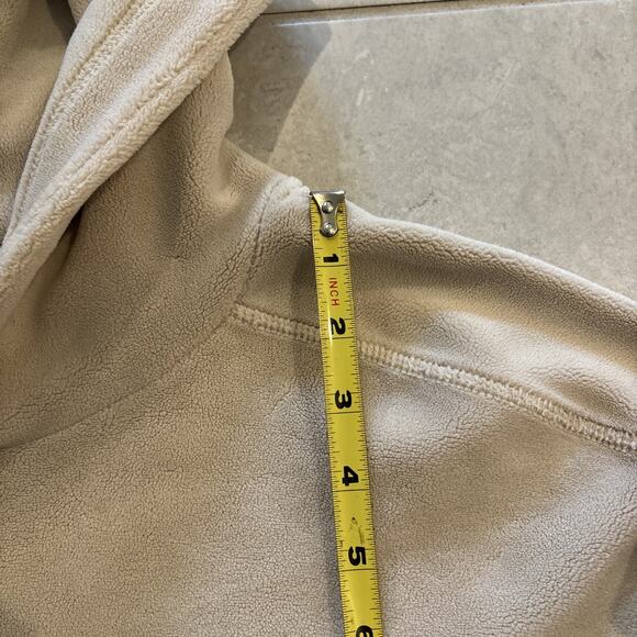 Oner Active Women Size Medium Fleece Oversized Pullover Hoodie in Sand Beige - Picture 6 of 9